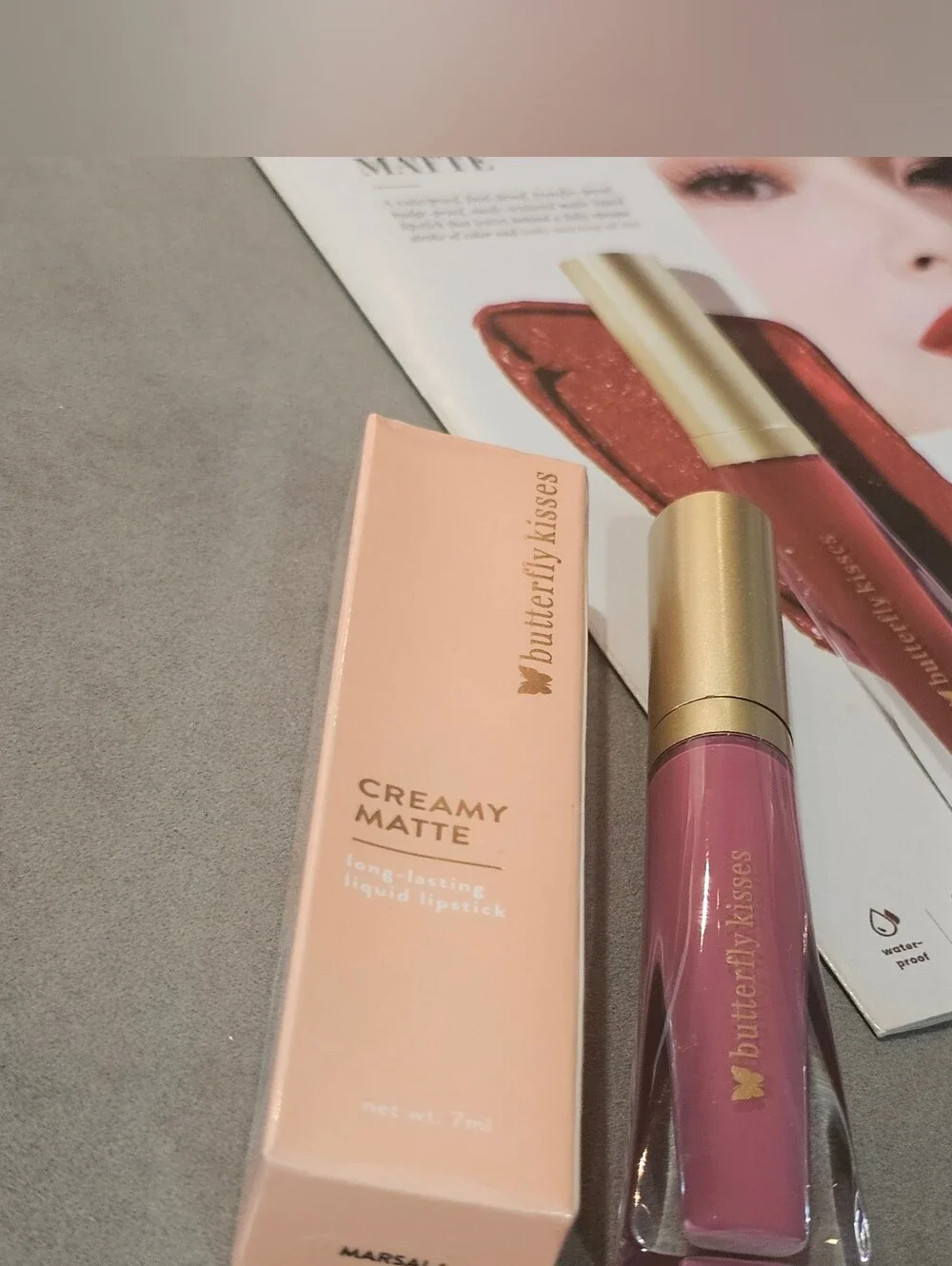 Matte Creamy Lipstick - 12HR Long-Lasting (BALLET SLIPPER )